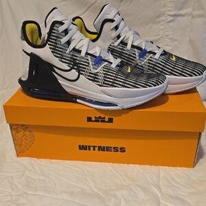 New Nike Lebron Witness VI - White, Black, and Yellow